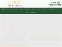 Tablet Screenshot of medicalcostsharing.com